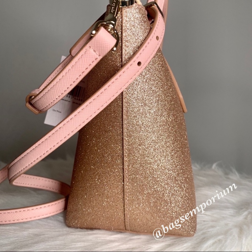 💫SALE 💫 Kate Spade Joeley SM Glitter Satchel Bag - Picture 7 of 8